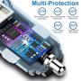 USB Car Charger,Bralon 2-Pack Smart Dual Ports Car Charger with 18W/3.4A Output Flush Compatible with iPhone 11/11 Pro(Max)/Xs(Max)/Xr/X/8/7/6,iPad Pro/Mini,Galaxy Note 10 9 8 7,LG,Moto and More