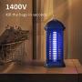 Bug Zapper Electric Indoor Insect Killer suspensible UV Light | Mosquito Killer Bug Fly Pests Attractant Trap Zapper Lamp w/Powerful 1000V Grid for Indoor Home Bedroom,Kitchen, Office (2021)