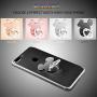 Cartoon Phone Ring Stand Holder (BLACK&ROSEGOLD) 360 Rotation Cell Phone Grip for Apple Iphone X/8 7 Plus 6 6S 5 5S Samsung Galaxy Note, Tablet and Ipad pipigo[2 Pack]