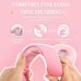 Picun Kids Bluetooth Headphones Safe Volume Limited 85dB 15 Hours Play Time Foldable Stereo Sound Headsets with Mic Wireless Headphones for Girls Children Computer Cell Phones Tablet School Game(Pink)