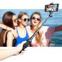 Yunteng Portable 40 Inch Universal Selfie Stick, Selfie Stick Tripod with Wireless Remote, Extendable Mini Aluminum Alloy Handheld Monopod Phone Tripod Compatible with iPhone Samsung DSLR GoPro