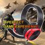 SADES R17 Gaming Headset for PS4 Controller,Xbox One,PC,Laptop,Mac,Tablet,Smartphone,Over Ear Noise-canceling Gaming Headphones with Mic for Nintendo Switch Games(Black&Red)