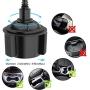 Zylee Cup Phone Holder for Car, Portable Cup Phone Holder Car Mount with Universal Adjustable Gooseneck for iPhone Samsung Galaxy Google Pixel and Almost All Cell Phones