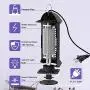Electric Mosquito Zapper, 11W Powerful 4200V Insect Killer, Safety Fly Repelled Lamp, Light-Emitting Flying Insect Trap for Indoor, Backyard, Farm(Black) Electric Mosquito Zapper, 11W Powerful 4200V Insect Killer, Safety Fly Repelled Lamp, Light-Emitting Flying Insect Trap for Indoor, Backyard, Farm(Black)