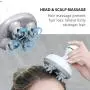 Comfier Cordless Hair Scalp Massager- Electric Head Massager with Kneading 84 Massage Nodes, Handheld Portable Head Scratcher Massager for Hair Growth, Deep Clean and Stress Relax Comfier Cordless Hair Scalp Massager- Electric Head Massager with Kneading 84 Massage Nodes, Handheld Portable Head Scratcher Massager for Hair Growth, Deep Clean and Stress Relax