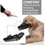 Crazy Felix Nylon Dog Muzzle for Small Medium Large Dogs, Air Mesh Breathable and Drinkable Pet Muzzle for Anti-Biting Anti-Barking Licking