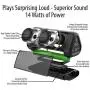 OontZ Angle 3 Ultra (3rd Gen) 5.0 Bluetooth Speaker (Updated), 14 Watts, Hi-Quality Sound & Bass, 100 Ft Wireless Range, Play Two Speakers Together, IPX7, Bluetooth Speakers by SoundWorks (Black)