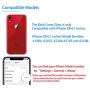 Vimour Back Glass Replacement for iPhone XR 6.1 Inches All Carriers with Pre-Installed Adhesive and Repair Tool Kits (Red)