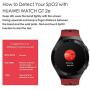 HUAWEI Watch GT 2e Bluetooth SmartWatch, Sport GPS 14 Days Working Fitness Tracker, Heart Rate Tracker, Blood Oxygen Monitor, Waterproof for Android and iOS, 46mm Lava Red