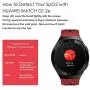 HUAWEI Watch GT 2e Bluetooth SmartWatch, Sport GPS 14 Days Working Fitness Tracker, Heart Rate Tracker, Blood Oxygen Monitor, Waterproof for Android and iOS, 46mm Lava Red
