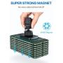andobil Magnetic Vent Phone Car Holder, Strong Clip Phone Mount Compatible with iPhone SE/11 Pro Max XS Max XR X 8 Samsung Galaxy Note 10 S20 S20+ S10+ S9 S8 All Smartphone