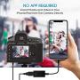FA-STAR USB Camera Adapter, USB Female OTG Data Sync Cable Compatible with iPhone 11 X 8 7 6 Plus iPad Air Pro Mini, Support Card Reader, USB Flash Drive, Mouse, Keyboard, Hubs, MIDI - Black