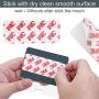 TXesign Adhesive Wall Phone Holder Mount for Smartphones iPhone External Battery Wall Holder Mount (Silky Grey Blue & Transparent)