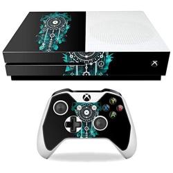 MightySkins Skin Compatible with Microsoft Xbox One S - Geo Dream Catcher | Protective, Durable, and Unique Vinyl Decal wrap Cover | Easy to Apply, Remove, and Change Styles | Made in The USA