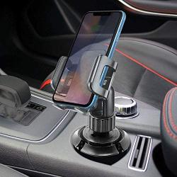 Cellet Car Cup Holder Phone Mount Cradle Compatible for iPhone 11 Pro Max XR XS Max X 8 Plus Samsung Note 10 9 8 Galaxy S20 Ultra S10+ S9 S8 Moto e6 z4 g Power Play Pixel 4 XL LG