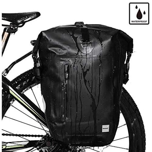 Rhinowalk Bike Bag Waterproof Bike Pannier Bag,(for Bicycle Cargo Rack Saddle Bag Shoulder Bag Laptop Pannier Rack Bicycle Bag Professional Cycling Accessories)