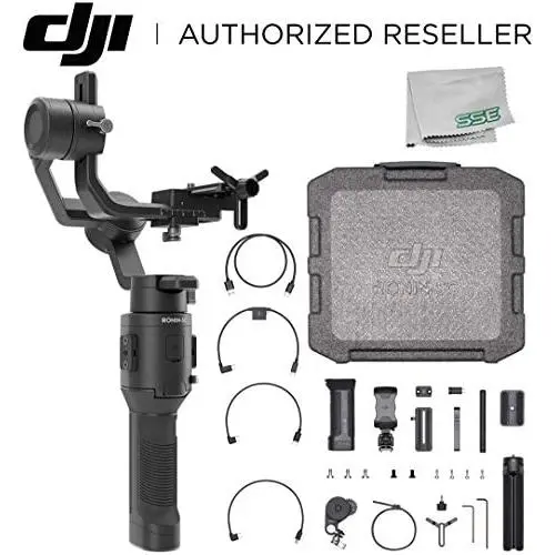 DJI 2019 Ronin-SC Compact Stabilizer 3-Axis Gimbal Handheld Stabilizer Pro Combo Kit (Loki) for Mirrorless Camera Starters Bundle - CP.RN.00000043.01 DJI 2019 Ronin-SC Compact Stabilizer 3-Axis Gimbal Handheld Stabilizer Pro Combo Kit (Loki) for Mirrorless Camera Starters Bundle - CP.RN.00000043.01