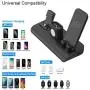 Wireless Charger for iPhone, Wireless Charging Stand for AirPods and Apple Watch, 4 in 1 Apple Charging Station Qi 7.5 W/10W Fast Charging Pad Compatible with iPhone 11/11 Pro/8/8 Plus/Xs MAX/XS/XR Wireless Charger for iPhone, Wireless Charging Stand for AirPods and Apple Watch, 4 in 1 Apple Charging Station Qi 7.5 W/10W Fast Charging Pad Compatible with iPhone 11/11 Pro/8/8 Plus/Xs MAX/XS/XR