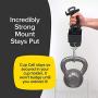 Official As Seen On TV Cup Call Cup Holder Phone Mount for Car by BulbHead - Adjustable Cell Phone Holder Fits Any Phone in Any Cup Holder - Rotates 360°, Tilts & Moves Left or Right