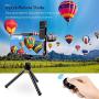 Cell Phone Camera Lens Kit,6 in 1 Universal +0.62x Wide Angle &25x Macro +235°Fisheye +Phone Holder -Shutter Remote+Tripod for iPhone X/8/7/6/6s plus Samsung Android & phone