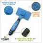 Pet Craft Supply Self Cleaning Calming Slicker Pet Grooming Brush for Dogs and Cats with Short to Long Hair, Removes Mats, Tangles, Loose Hair and Undercoat Treatment Pet Craft Supply Self Cleaning Calming Slicker Pet Grooming Brush for Dogs and Cats with Short to Long Hair, Removes Mats, Tangles, Loose Hair and Undercoat Treatment