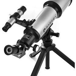 BARSKA Starwatcher 400x70mm Refractor Telescope w/ Tabletop Tripod & Carry Case