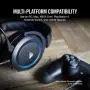CORSAIR HS50 - Stereo Gaming Headset - Discord Certified Headphones - Designed to Work with Playstation 4 (PS4) - Blue CORSAIR HS50 - Stereo Gaming Headset - Discord Certified Headphones - Designed to Work with Playstation 4 (PS4) - Blue