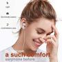 YUNGCHI Lightning Headphones Earphones in-Ear Earbuds MFi Certified with MEMS Mic Controller for Sports Workout Compatible with iPhone 11/Max/Pro/XR/XS/X/8/7/iPad/iPod - White