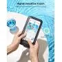 UGREEN Universal Waterproof Case 2 Pack Cell Phone Pouch Dry Bag Compatible for iPhone 11 Pro Max, iPhone SE 2020, iPhone X XR XS 8 Plus 7 6S 6 5, Samsung Galaxy S20 S10 S9 S8 Plus Note 8 S7 Edge S6