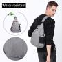 KAKA Sling Bag Crossbody Backpack Antitheft Waterproof Shoulder Bag for Men Women.
