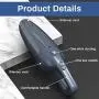 Car Vacuum - Portable Vacuum Cleaner for Car - 7000PA High Power Handheld Vacuum with 16.4FT Power Cord - Wet/Dry Use Auto Vacuum Cleaner for Quick Car Cleaning Car Vacuum - Portable Vacuum Cleaner for Car - 7000PA High Power Handheld Vacuum with 16.4FT Power Cord - Wet/Dry Use Auto Vacuum Cleaner for Quick Car Cleaning