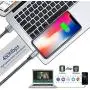 iPhone Charger, MFi Certified Lightning Cable 5Pack 3FT 3FT 6FT 6FT 10FT Charging USB Syncing Data Nylon Braided Compatible with iPhone 11/Pro/Max/X/XS/XR/XS Max/8/Plus/7/7 Plus/6/6S/6 Plus More iPhone Charger, MFi Certified Lightning Cable 5Pack 3FT 3FT 6FT 6FT 10FT Charging USB Syncing Data Nylon Braided Compatible with iPhone 11/Pro/Max/X/XS/XR/XS Max/8/Plus/7/7 Plus/6/6S/6 Plus More