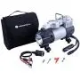 TIREWELL 12V Tire Inflator - Heavy Duty Direct Drive Metal Pump 150PSI, Portable Air Compressor with LED Light and Battery Clamp