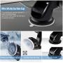 Sonkir Car Phone Mount, Dashboard & Windshield Cell Phone Holder Stand with One-Touch Design 360° Rotation for iPhone, Galaxy, Google Nexus, LG, Huawei and More