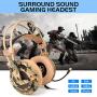 Gaming Headset,Headphone with 3.5mm Jack Stereo Sound Over-Ear Headphone with Microphone Volume Control for New Xbox one PS4 PC Laptop Mac Mobile Letton L1