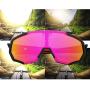 X-TIGER Polarized Cycling Bike Sunglasses,Bicycle Glasses with 3 Interchangeable Lenses