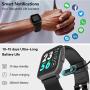 MorePro 18 Sports Mode Smart Watch with Music Control, DIY Screen Fitness Tracker with Blood Oxygen Heart Rate Monitor, Sleep Tracker with Pedometer Step Calories Counter for Men Women