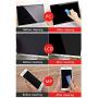 Touchscreen Mist Cleaner, Versatile Screen Cleaners, Sterilization Disinfection Cleansing, Safe for All Phones, Laptop and Tablet Screens,Two in One Spray and Microfiber Cloth (Gray)