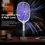 PAL&SAM Bug Zapper, Mosquito Killer USB / Wireless Rechargeable, Electric Fly Swatter Lamp & Racket 2 in 1 for Home, Bedroom, Kitchen, Patio PAL&SAM Bug Zapper, Mosquito Killer USB / Wireless Rechargeable, Electric Fly Swatter Lamp & Racket 2 in 1 for Home, Bedroom, Kitchen, Patio