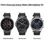 V-MORO Nylon Strap Compatible with Galaxy Watch 46mm Bands/Gear S3 Frontier Band Men 22mm Soft Breathable Woven Loop Replacement for Samsung Galaxy Watch 46mm/Gear S3 Smartwatch Gray V-MORO Nylon Strap Compatible with Galaxy Watch 46mm Bands/Gear S3 Frontier Band Men 22mm Soft Breathable Woven Loop Replacement for Samsung Galaxy Watch 46mm/Gear S3 Smartwatch Gray
