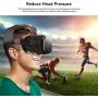 KIWI design Headband Head Strap for Oculus Quest/Oculus Rift Virtual Reality VR Headset Accessories, Comfortable PU Leather & Reduce Head Pressure (Black)