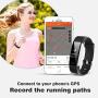 he lineee Fitness Tracker, Activity Tracker Watch with Heart Rate Monitor, Waterproof Smart Fitness Band with Step Counter, Calorie Counter, Child Female and Male Pedometer Watch