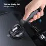 Nulaxy Phone Holder for Car, No Obstruction View Dashboard Windshield Car Phone Mount Strong Suction with Extra Gel Pad for iPhone 11 Pro Max/11/XS Max, Galaxy S10, Google Pixel 3 XL Other 4.7- 6.5“