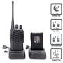 Ansoko Long Range Walkie Talkies Rechargeable Two Way Radios FRS/GMRS 16-Channel UHF 2-Way Radio for Adults (Pack of 4)