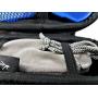 Hard Case for The Alivecor Kardia Mobile EKG/KardiaMobile 6L | Home Heart Monitor Health Machine| Portable Travel on The go Safety| Velvet Protective Pouch with Extra Day & Night Pill Organizers