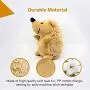 CPYOSN Hedgehog Dog Toys, Dog Squeak Plush Pet Toys Intreactive Training Stuffed Dog Chew Toys for Puppies and Small Dogs, 2 Pack