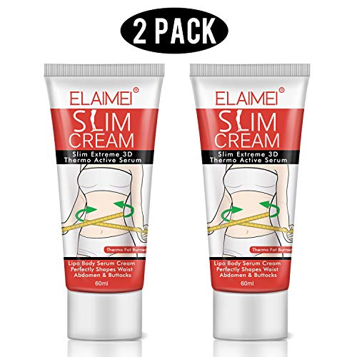 Hot Cream 2Pcs,Fat Burner Sweat Cream - Slimming Cream for Belly,Waist and Thighs.