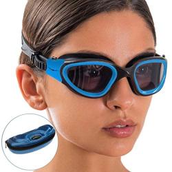 AqtivAqua Wide View Swim Goggles // Swimming Workouts - Open Water // Indoor - Outdoor Line