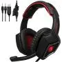 Sades SPIRITWOLF 3.5mm Version PC Over-Ear Stereo Gaming Headset Headband Headphones with Mic, Noise Reduction, Volume Control, LED Light for Computer Gamers(Black Red) Sades SPIRITWOLF 3.5mm Version PC Over-Ear Stereo Gaming Headset Headband Headphones with Mic, Noise Reduction, Volume Control, LED Light for Computer Gamers(Black Red)