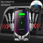 Wireless Car Charger Mount,Windshield Dash Air Vent Phone Holder Compatible iPhone 11/11 Pro/11 Pro Max/Xs MAX/XS/XR/X/8/8+,Samsung S10/S10+/S9/S9+/S8/S8+